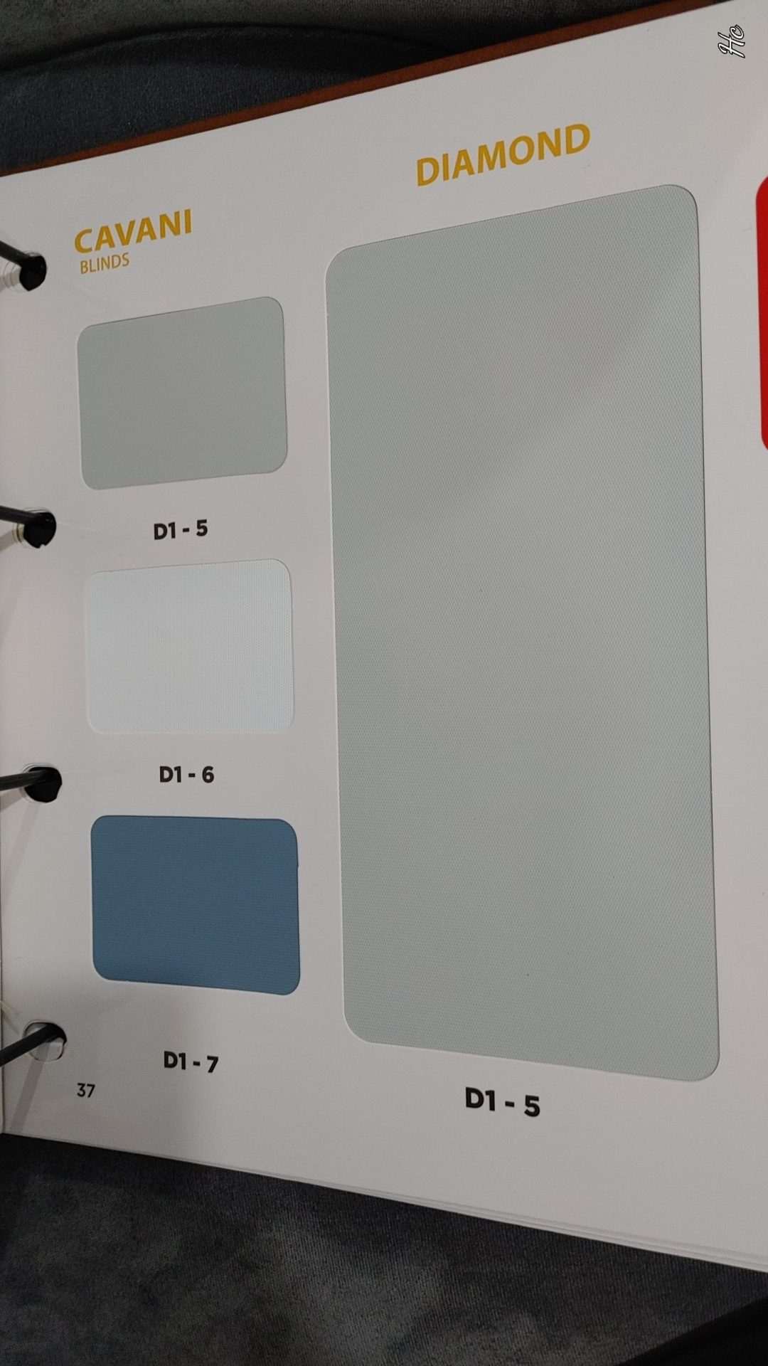 RÈM CUỐN  DIAMOND D1 5 - 7