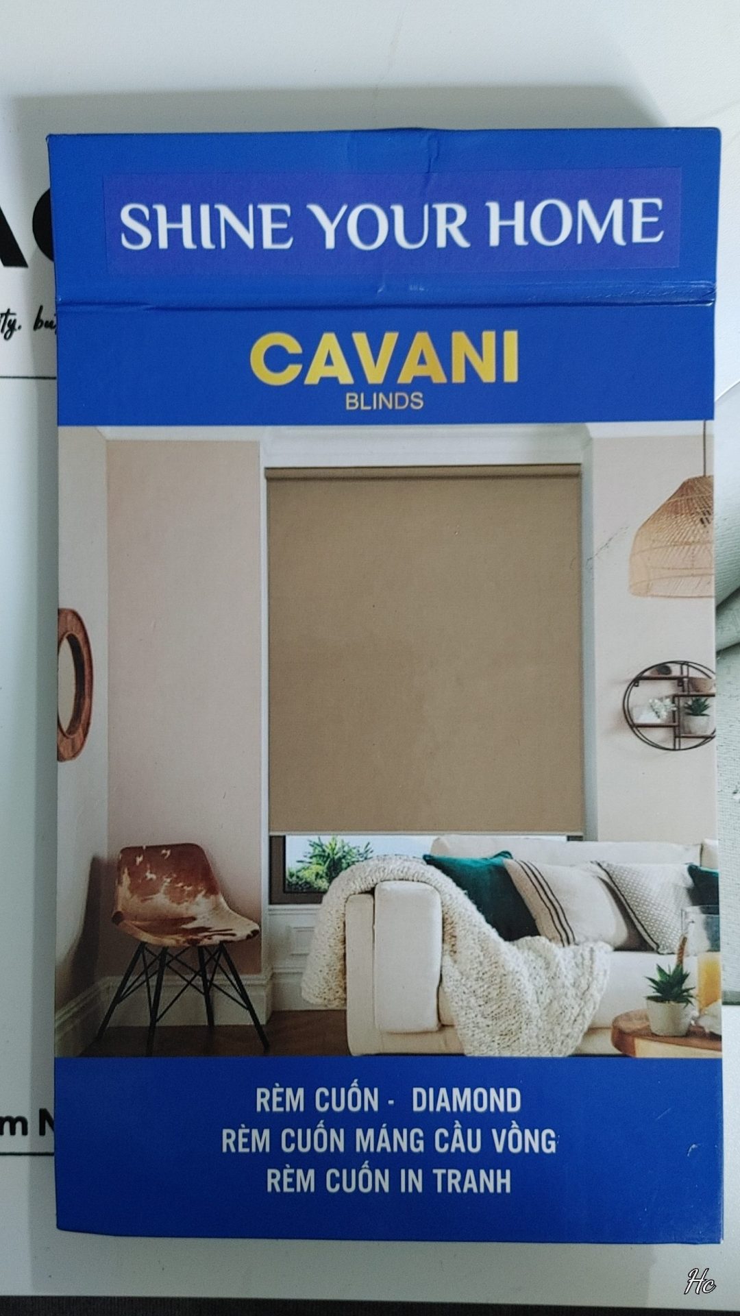 Mẫu RÈM CUỐN CAVANI