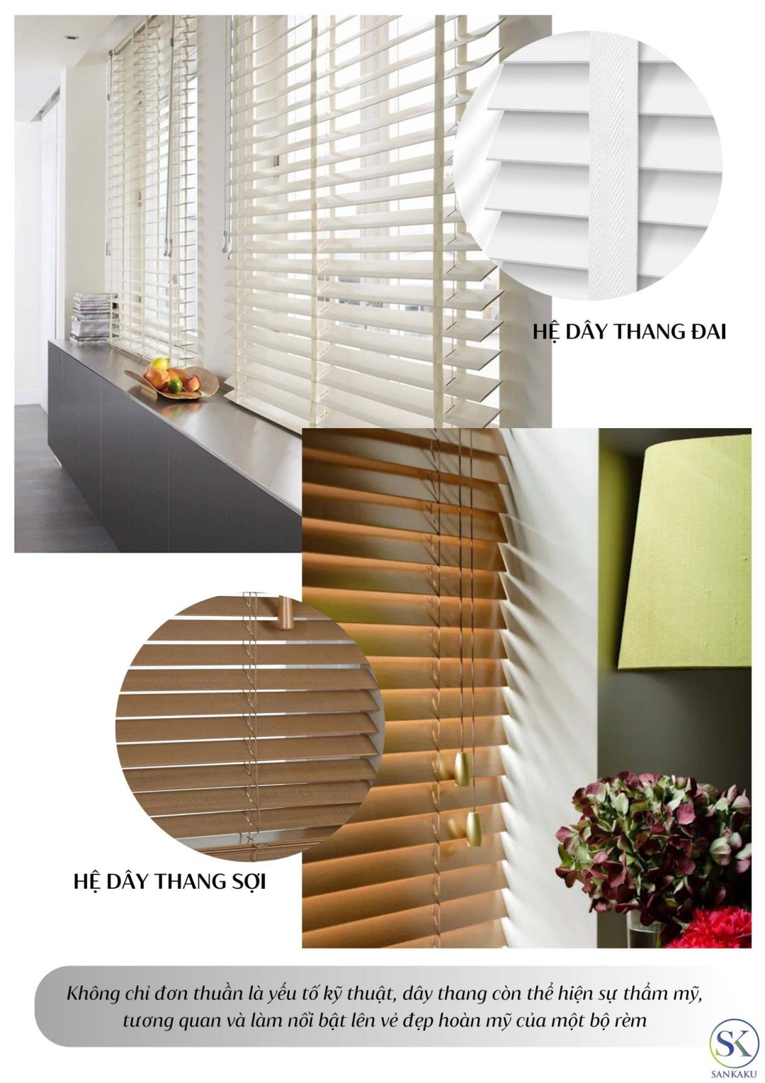 RÈM SÁO NHỰA GIẢ GỖ SKK - Hình ảnh 7
