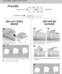 Rèm lá dọc SKK 45 Huong dan lap dat