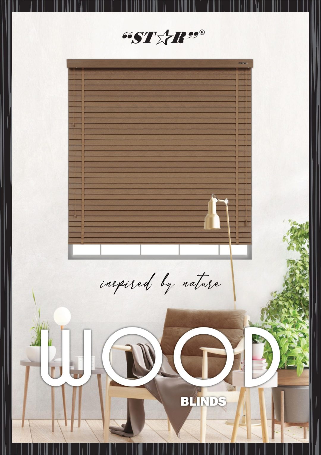 RÈM SÁO GỖ GỖ TỰ NHIÊN SB - Hình ảnh 2