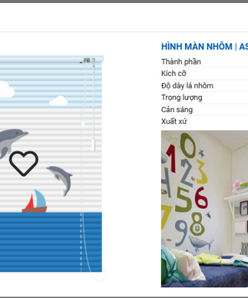 RÈM SÁO NHÔM IN TRANH SB 59 hinh 07 1