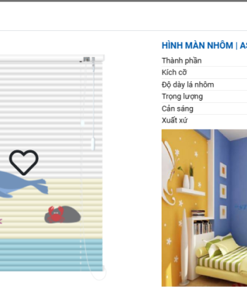 RÈM SÁO NHÔM IN TRANH SB 57 hinh 09 1