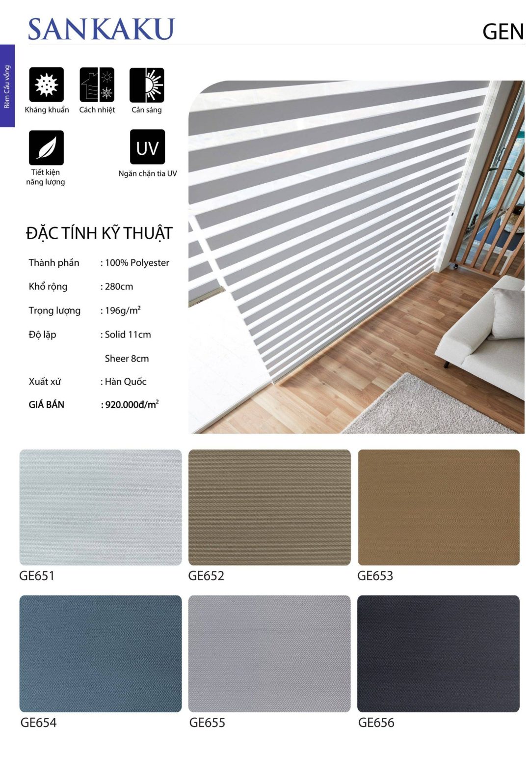 CẦU VỒNG SKK Gen cản sáng