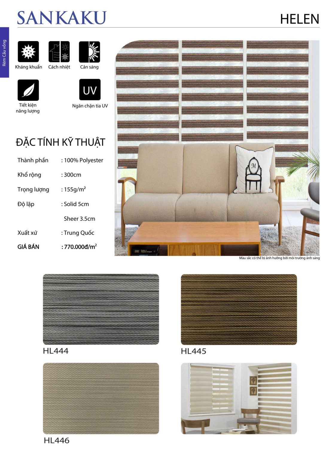 CẦU VỒNG SKK Helen cản sáng