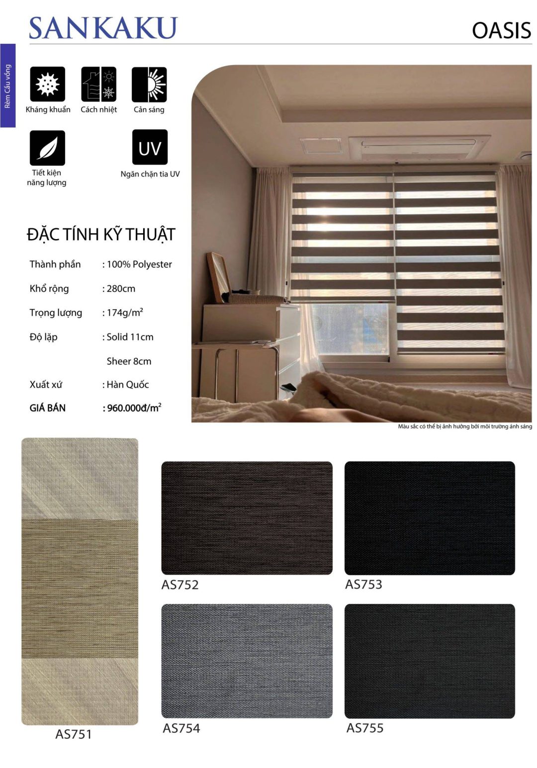 CẦU VỒNG SKK Oasis cản sáng