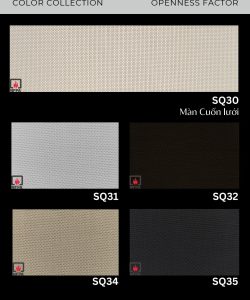 Rèm lá dọc SKK 34 rem cuon luoi 5