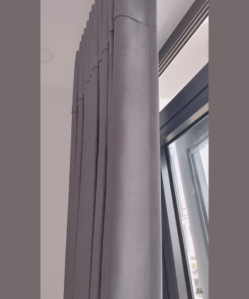 Rèm cửa Lê Văn Thọ Gò Vấp 240928, Rèm lá dọc 35 rem vai 12