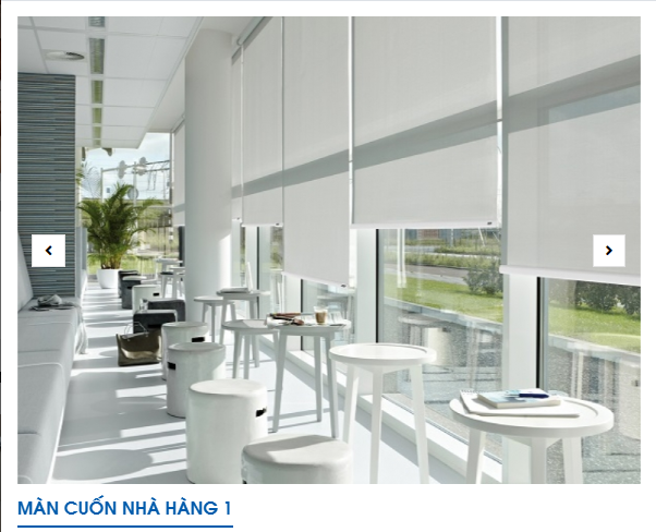 Rèm Cuốn Chống Nắng Ngoài Trờ