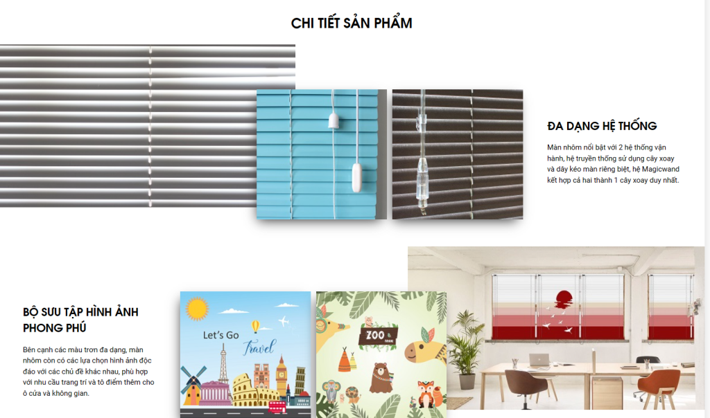 Rèm sáo nhôm Rèm Sáo Nhôm ở gò vấp