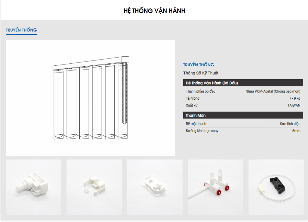 Rèm Lá Dọc ở Gò Vấp