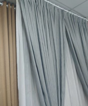 Rèm Vải Xám Họa Tiết VPG 31-27. 40 rem cua 13