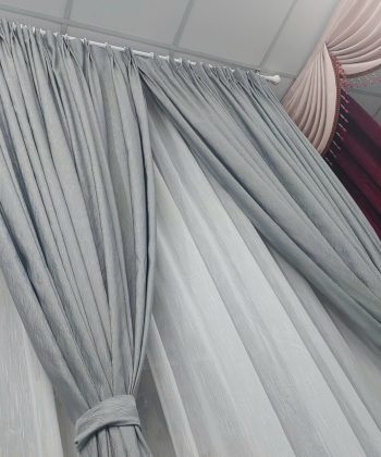 Rèm Vải Xám Họa Tiết VPG 31-27. 38 rem cua 15