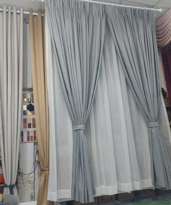 Rèm Vải Xám Họa Tiết VPG 31-27. 37 rem cua 16