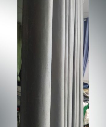 Rèm vải họa tiết nổi 241214 xanh và xám 58 rem cua go vap 26