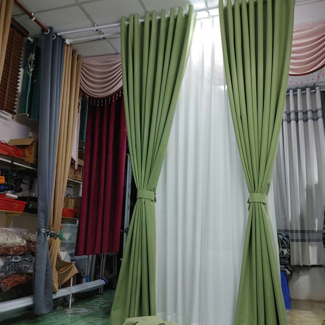 Rèm vải bố chống nắng tuyệt đối 241214. - Hình ảnh 11