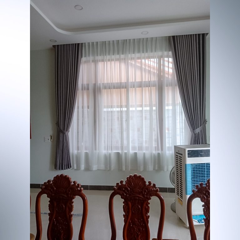RÈM CỬA 2 LỚP 241203 1 CAO CẤP CHO NHÀ PHỐ - Ảnh 6