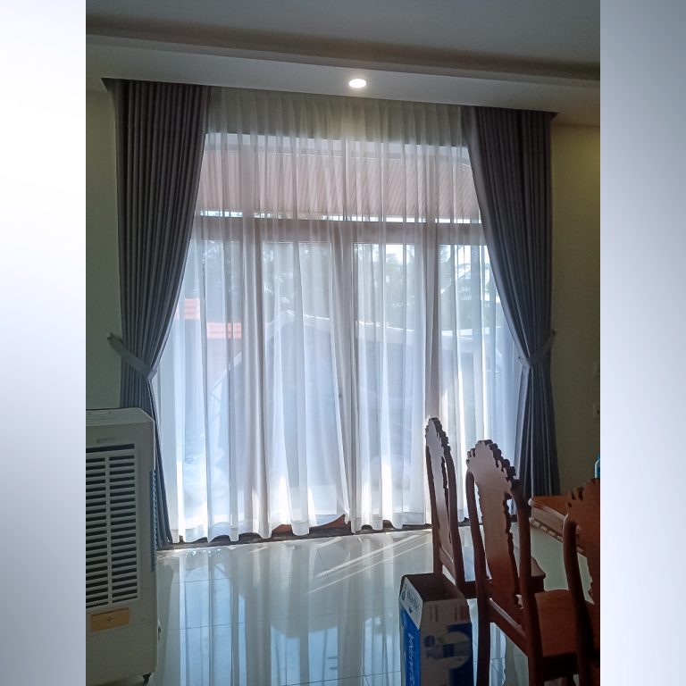 RÈM CỬA 2 LỚP 241203 1 CAO CẤP CHO NHÀ PHỐ - Ảnh 2