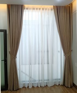 Alternative view of Rèm Cửa 2 Lớp Âm Trần Màu Kem/Be Tại Long Thành 251121