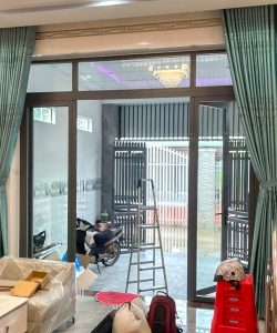 Rèm Cửa Tại Phước Thái 251119 Long Thành - Thi Công Rèm Gấm Thêu | Cản Sáng 98% 14 rem cua chinh phong khach rong 2