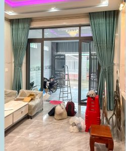Rèm Cửa Tại Phước Thái 251119 Long Thành - Thi Công Rèm Gấm Thêu | Cản Sáng 98% 13 rem cua chinh phong khach rong 3