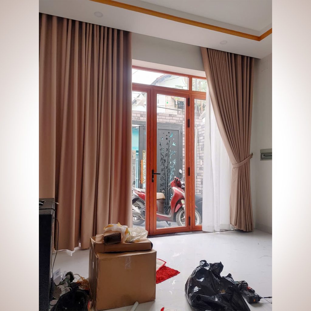 Rèm cửa 2 lớp sang trọng cho phòng khách Rèm cửa 2 lớp đẹp sang trọng