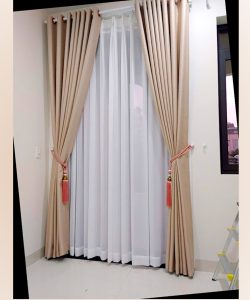 Rèm Cửa 2 Lớp Cao Cấp Tại Gò Vấp 262102 Tp.HCM | Chống Nắng 90% 17 rem cua 2 lop cho cua ra vao phong ngu