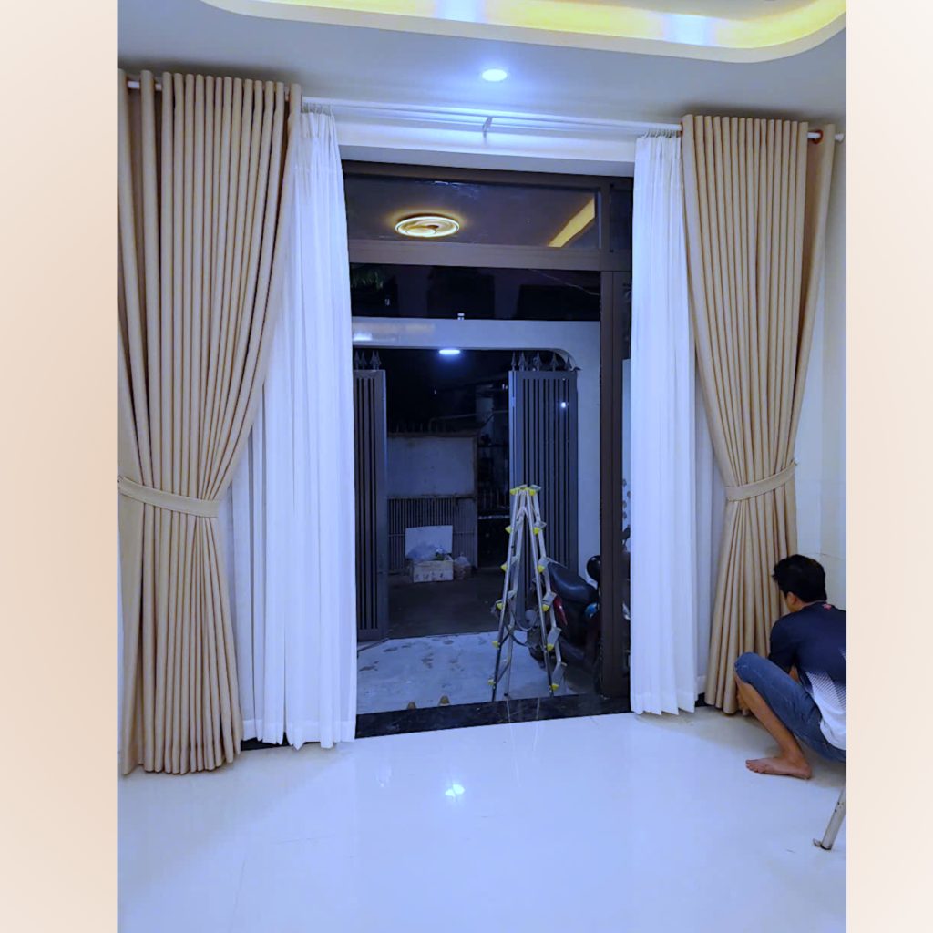 Rèm cửa 2 lớp đẹp giá rẻ chống nắng cách nhiệt hiệu quả 9 Rèm cửa 2 lớp đẹp giá rẻ chống nắng cách nhiệt