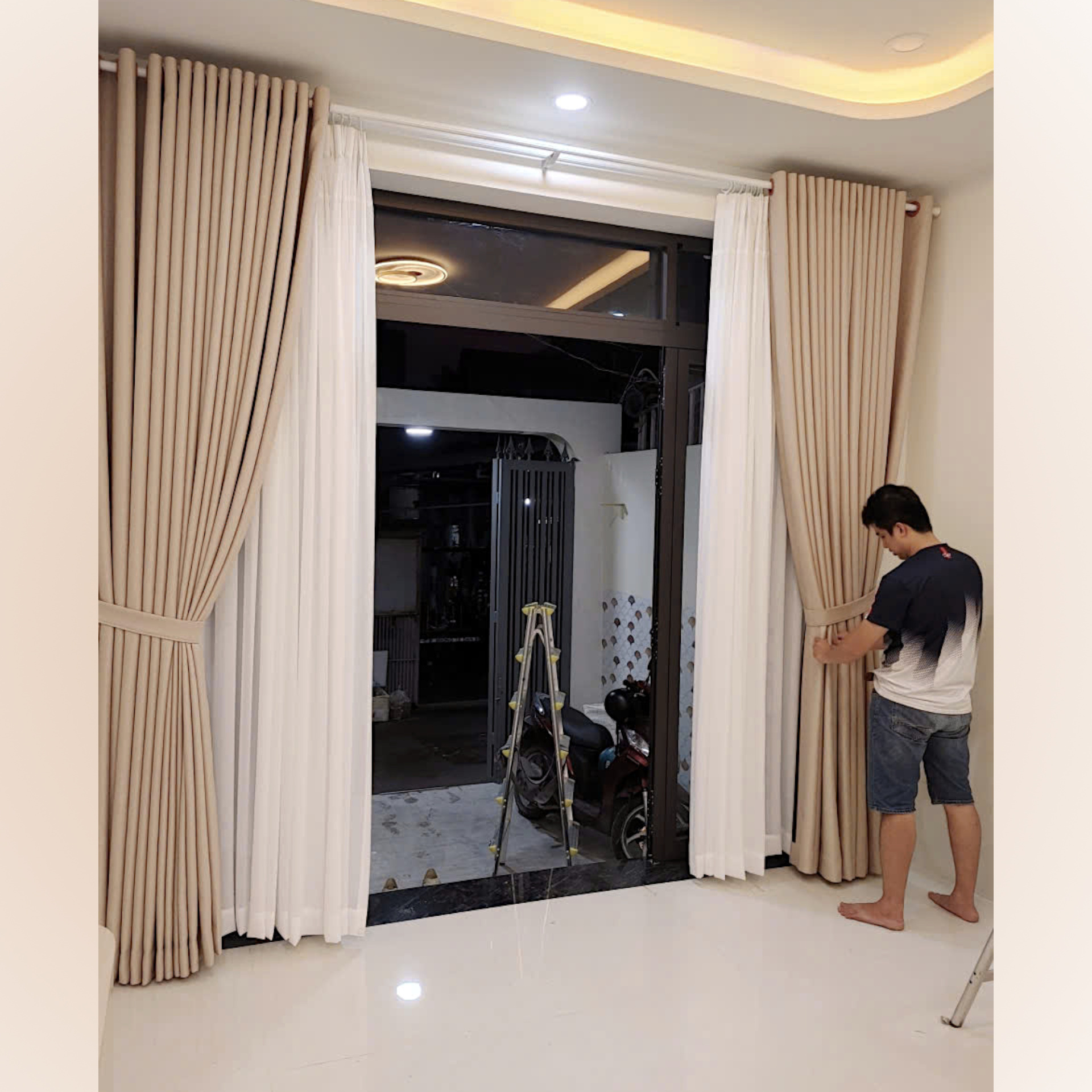 Rèm Cửa 2 Lớp Cao Cấp Tại Gò Vấp 262102 Tp.HCM | Chống Nắng 90% 7 Rèm Cửa 2 Lớp Cao Cấp Tại Gò Vấp 262102 Tp.HCM | Chống Nắng 90% - Ảnh 5