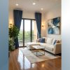 Rèm Cửa Quận 12 Đẹp 260408 - Lắp Rèm Vải 1 Màu Vân Nổi Tại Đông Hưng Thuận 1 rem cua dep 15