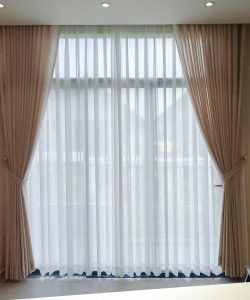 Alternative view of Lắp Đặt Rèm Cửa 2 Lớp Nhà Phố Đường Phan Văn Trị Gò Vấp | Rèm Thiên Kim