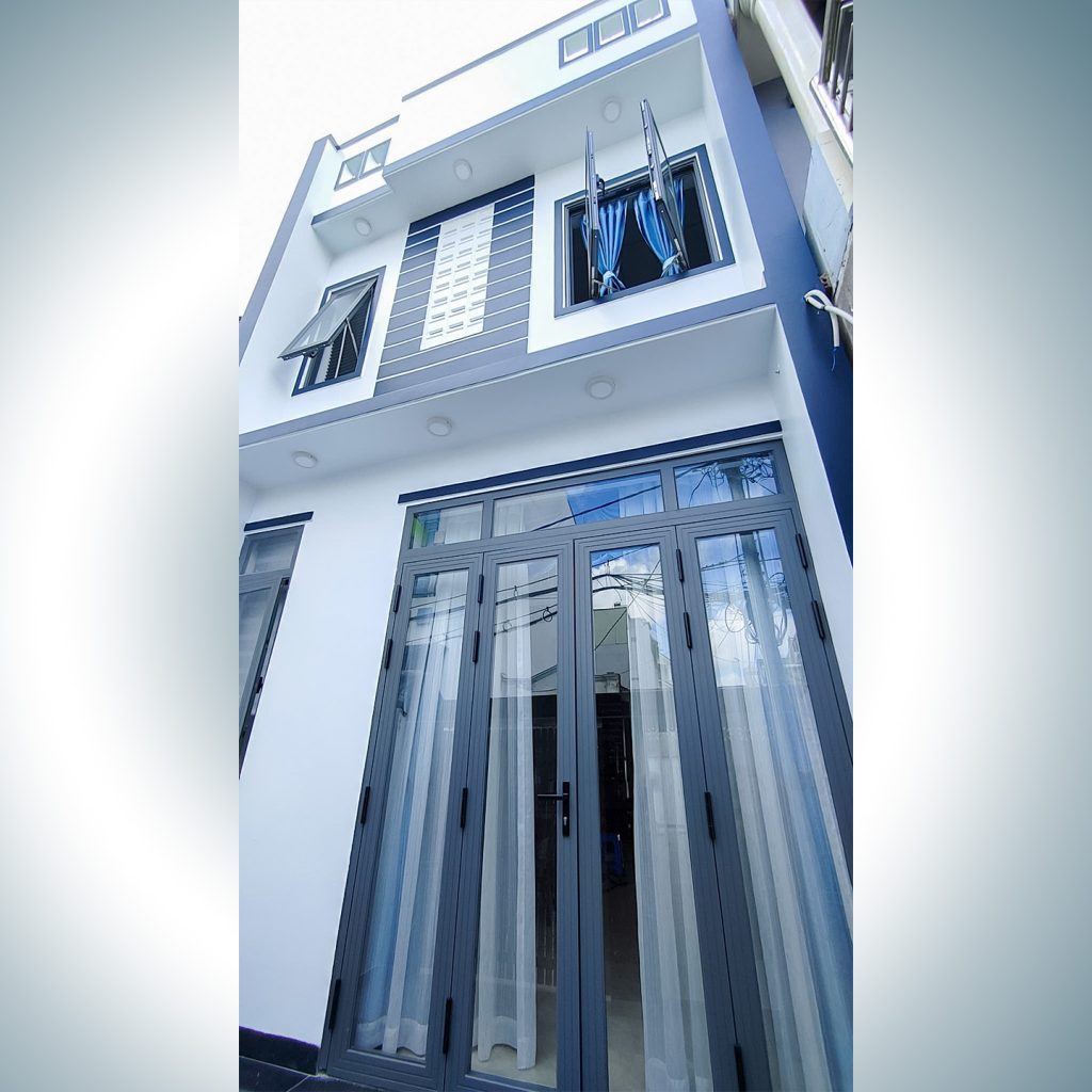 Kinh Nghiệm Chọn Rèm Cửa Bền Đẹp Cho Nhà Phố Dân Cư Đường Lê Đức Thọ 999+Model 1 cong trinh rem cua le duc tho an hoi tay go vap 2
