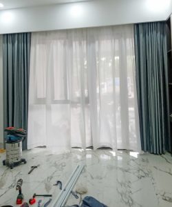 Alternative view of Rèm Cửa 2 Lớp Phan Văn Trị Gò Vấp | Lắp Đặt Tận Nơi Thiên Kim