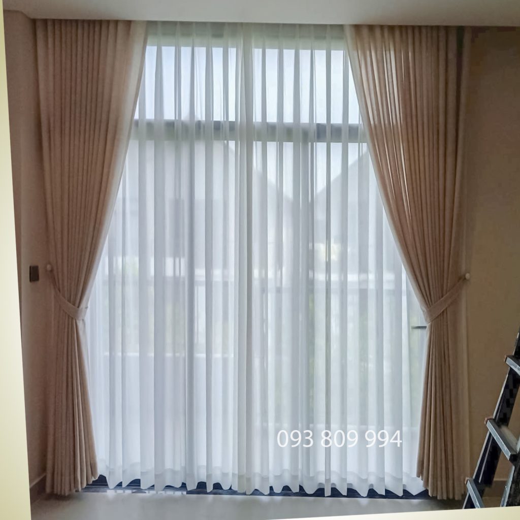 Cửa Hàng Rèm Cửa Đường Quang Trung Gò Vấp | 999+ Model 1 rem cua 2 lop phong khach