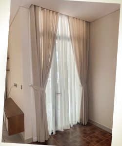 Lắp Đặt Rèm Cửa 2 Lớp Nhà Phố Đường Phan Văn Trị Gò Vấp | Rèm Thiên Kim 13 rem cua 2 lop phong ngu o nguyen van luong go vap