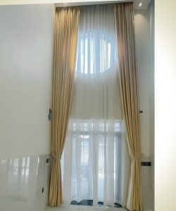 Thi công rèm cửa thông tầng Gò Vấp, Quận 12 uy tín chuyên nghiệp - Rèm Cửa Thiên Kim 8 rem cua 2 lop thong tang