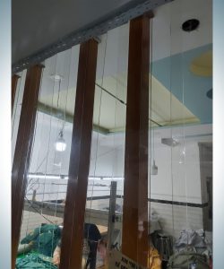 Lắp đặt rèm pvc ngăn lạnh điều hòa uy tín chất lượng HCM, Gò Vấp, Quận 12 17 thi cong rem pvc ngan lanh cach nhiet cho phong lam viec