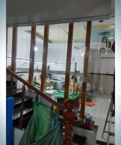 Lắp đặt rèm pvc ngăn lạnh điều hòa uy tín chất lượng HCM, Gò Vấp, Quận 12 16 thi cong rem pvc ngan lanh cach nhiet cho phong lanh