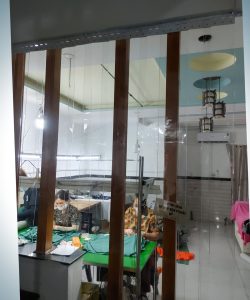 Lắp đặt rèm pvc ngăn lạnh điều hòa uy tín chất lượng HCM, Gò Vấp, Quận 12 14 thi cong rem pvc ngan lanh cach nhiet o quang trung go vap