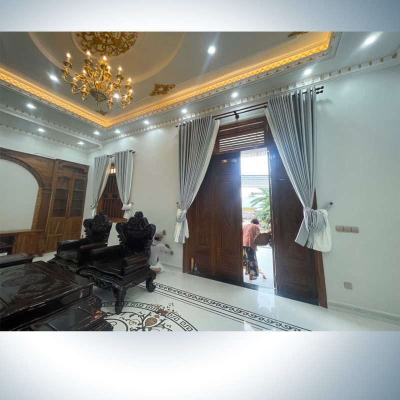 Rèm Cửa Biệt Thư Phường Đông Hưng Thuận