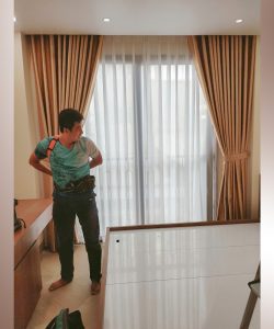 rem cua 2 lop phong ngu Voan hoa tiet va vai hoa tiet rem dinh vi 9