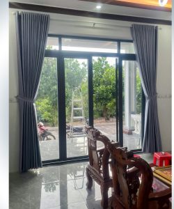 Lắp Đặt Rèm Vải Gò Vấp Nhà Phố Đường Lê Đức Thọ | Uy Tín, Giá Rẻ