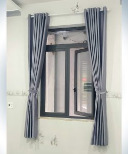 Lắp Đặt Rèm Vải Gò Vấp Nhà Phố Đường Lê Đức Thọ | Uy Tín, Giá Rẻ 13 rem cua so phong ngu 2 rem vai