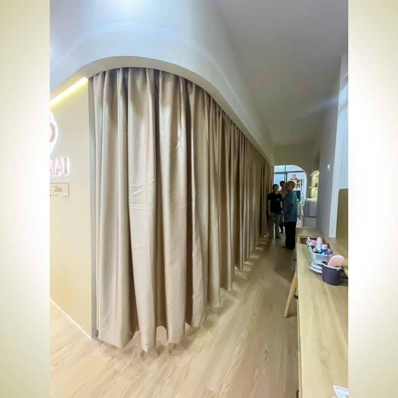 Rèm Ngăn Giường Spa