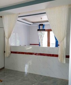 Thi Công Lắp Đặt Rèm Nhà Phố Đường Nguyễn Văn Quá Quận 12 Trọn Gói 12 rem vai voan hoa tiet