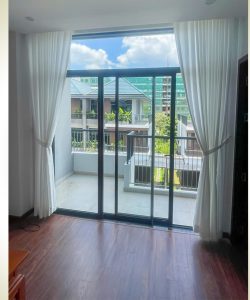 Lắp Đặt Rèm Cửa Đường Phan Văn Trị Gò Vấp - Rèm Biệt Thự Cao Cấp - Rèm cửa Âm Trần 16 rem vai voan rem cua phong ngu lau 2 truoc