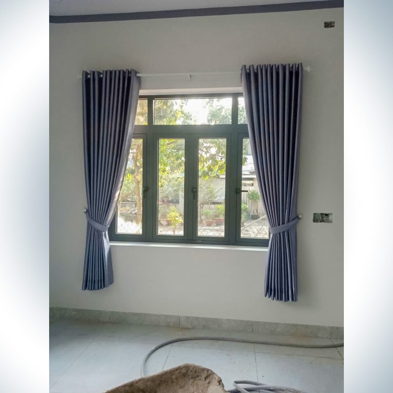 Rèm cửa sổ phòng khách rèm cửa vải giá rẻ tại gò vấp