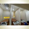 Thi Công Rèm Ngăn Giường Spa Cao Cấp, Đẹp Chuẩn 2026 2 rem voan linen cho spa ngan giuong 1