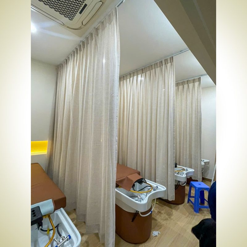 Rèm Ngăn Giường Spa