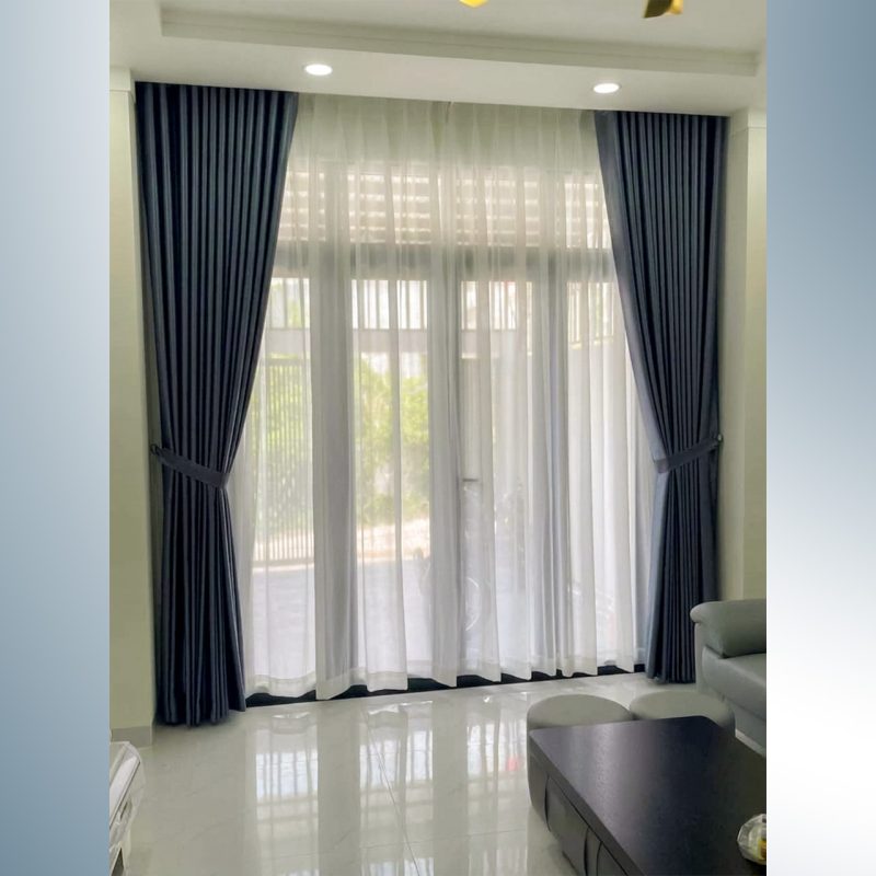 rem cua phong khach Rèm Cửa Đường Quang Trung Gò Vấp